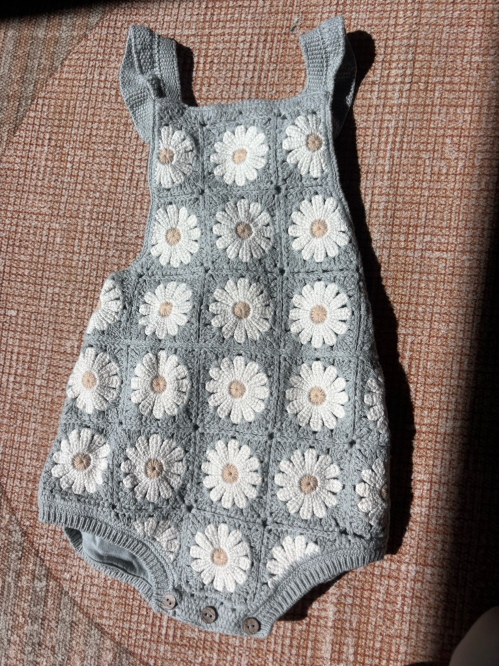 Rylee + Cru Crochet Daisy One-Piece